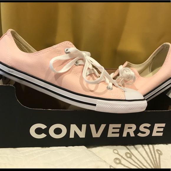 Converse Shoes - Converse Pink low top  Dainty Ox Nude Trainers